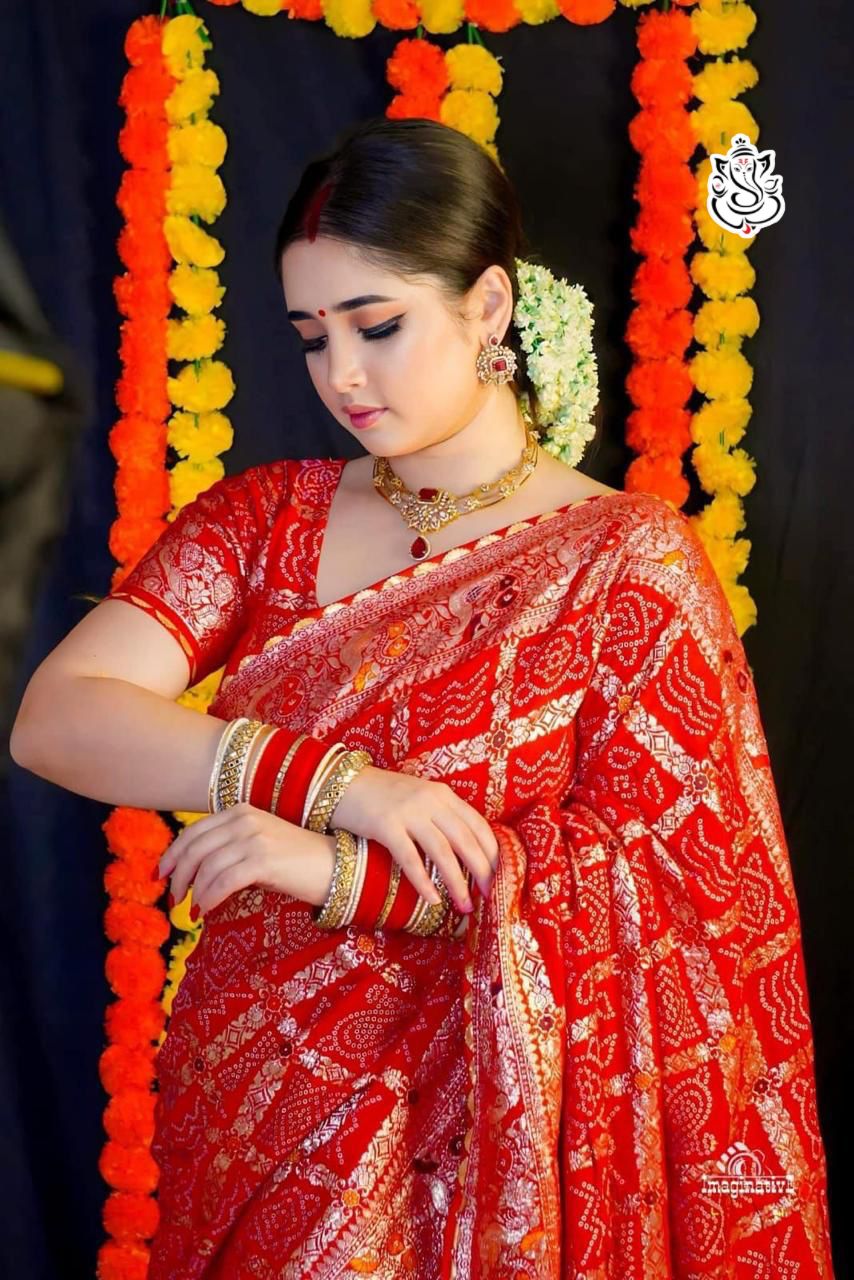 Viscose Bandej Saree