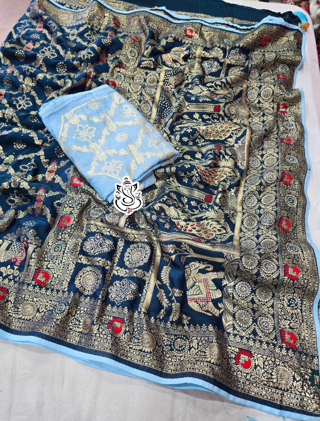 Pure Dola Viscose Saree