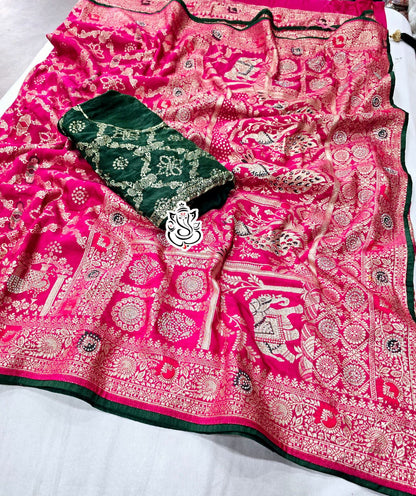 Pure Dola Viscose Saree