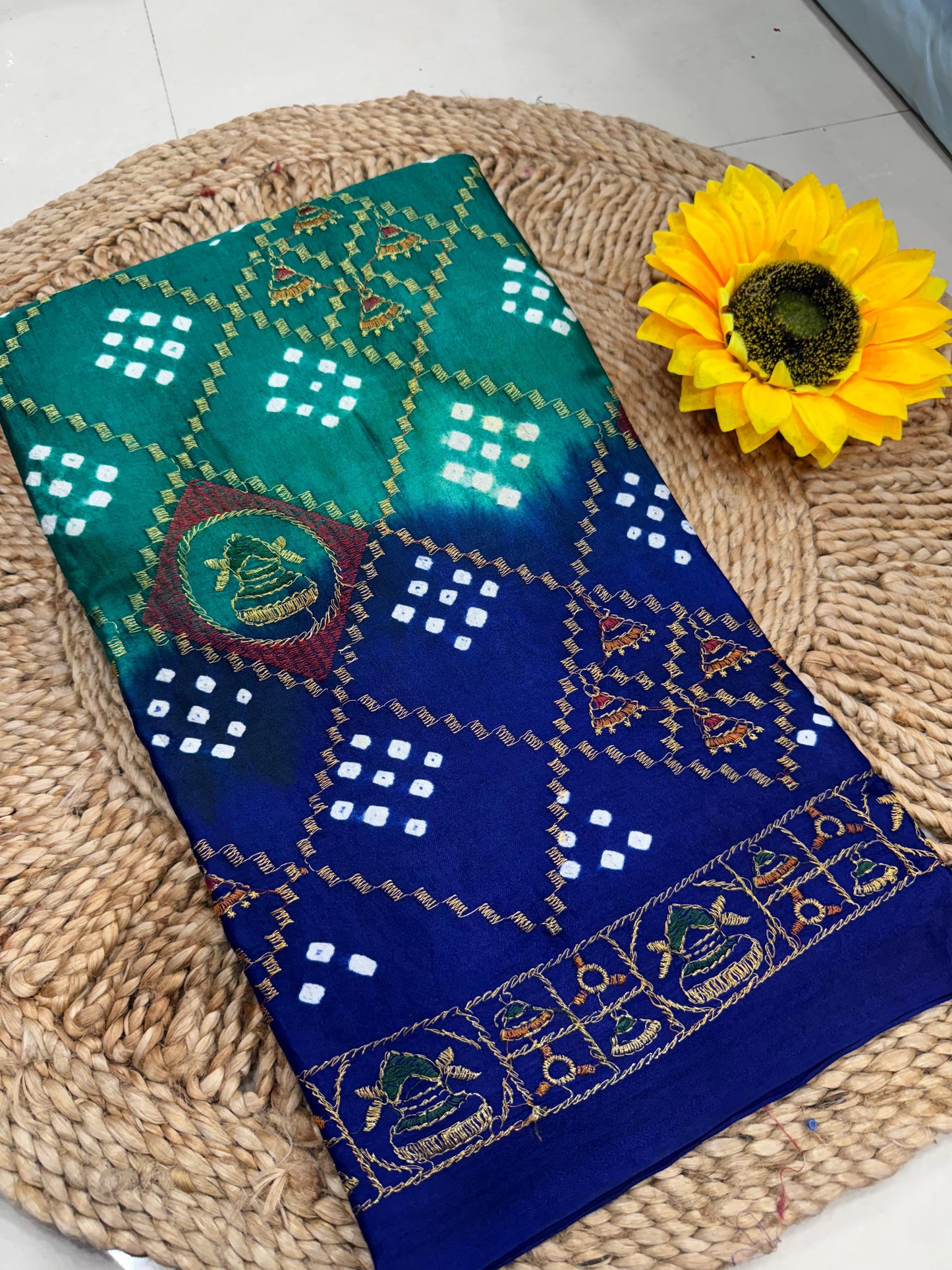 Bandhej Saree