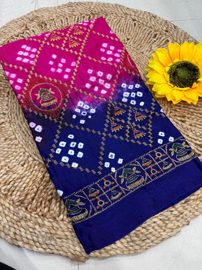 Bandhej Saree