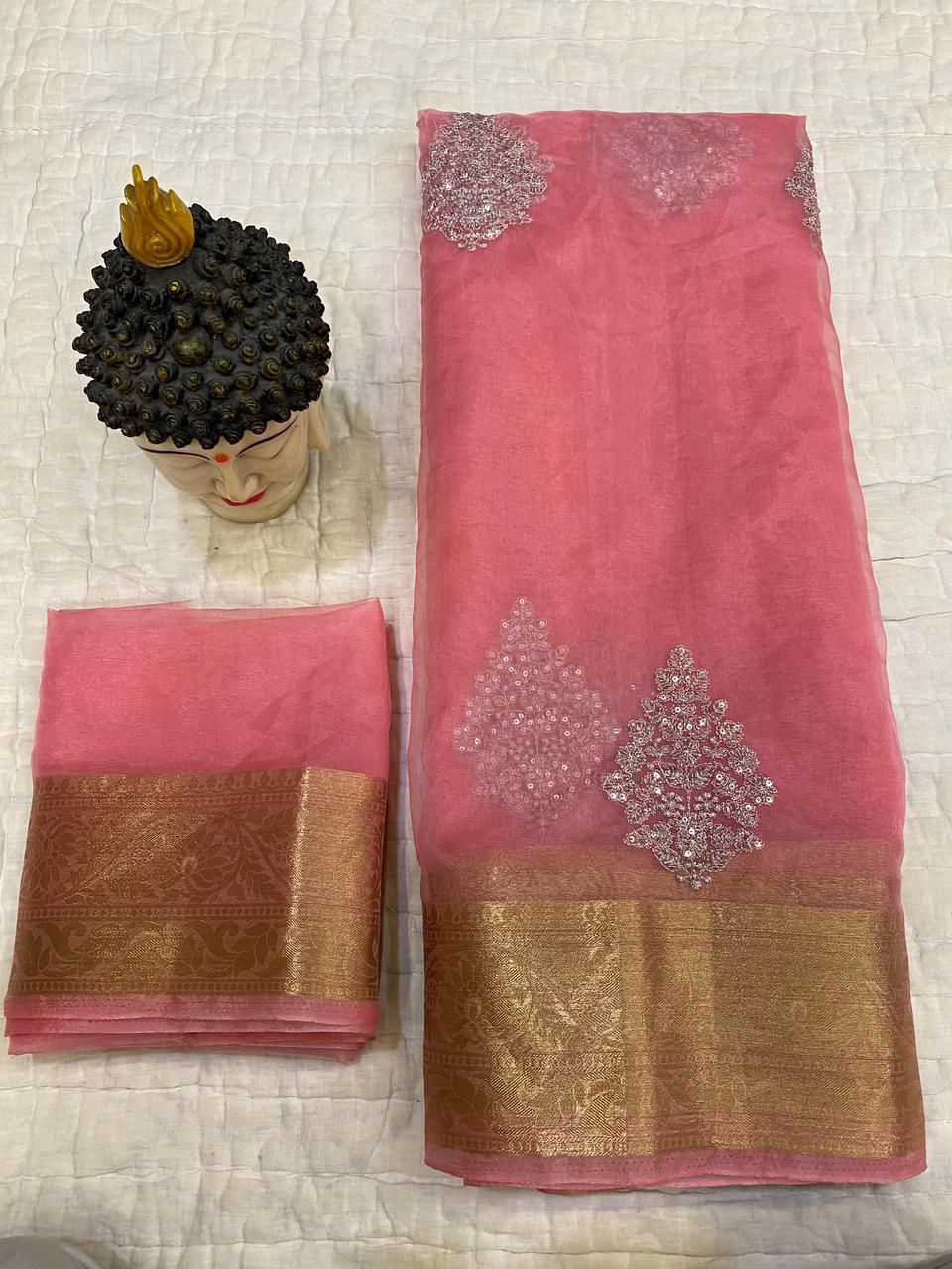 Kanchipuram Organza Saree