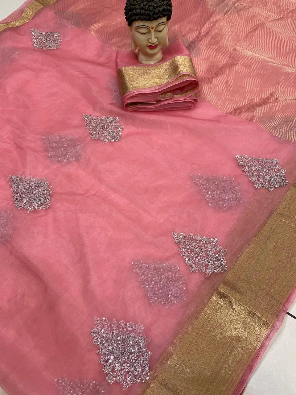 Kanchipuram Organza Saree