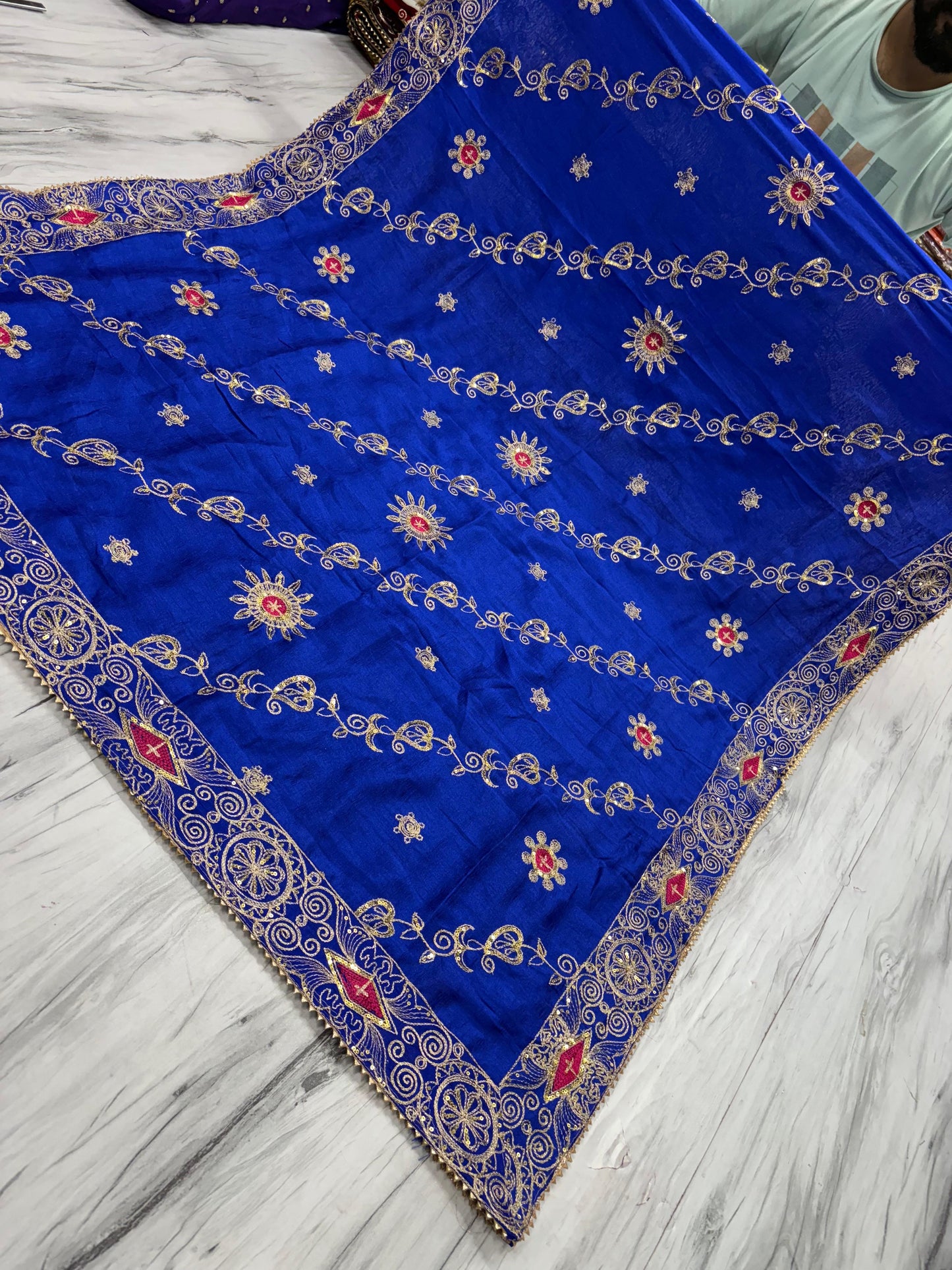 Vintage Work Dupatta