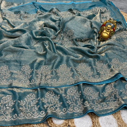 Space Silk Saree