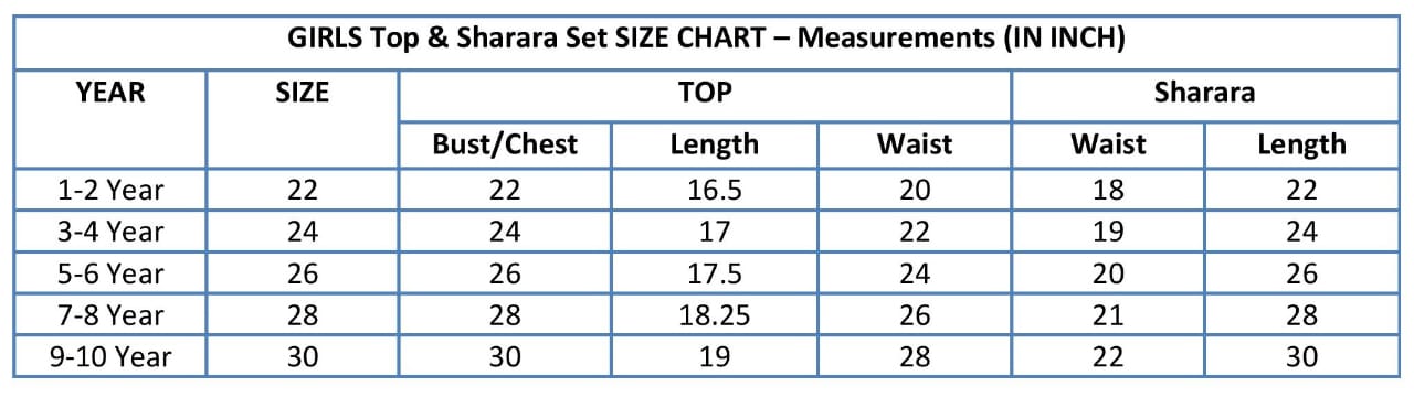 Top Sharara Set