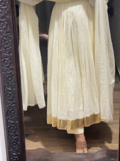 White Lace Gown