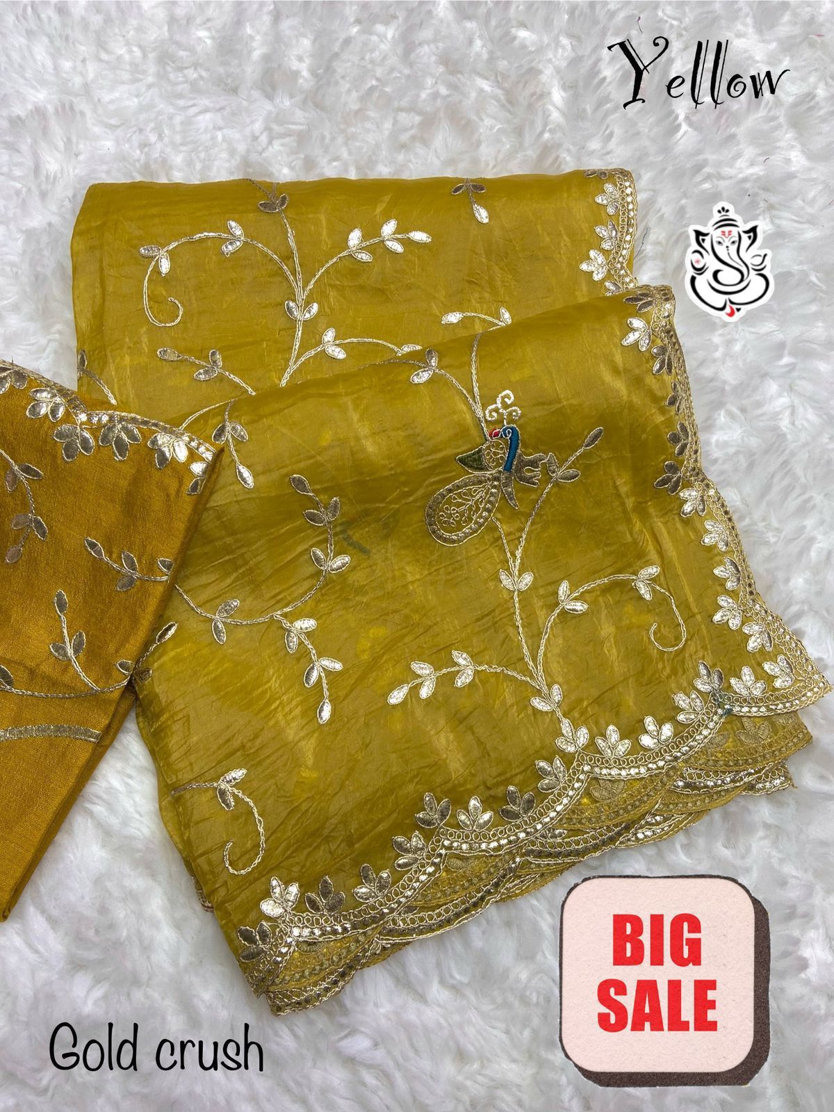 Crush Saree