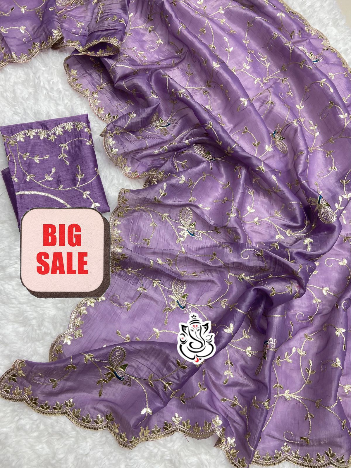 Crush Saree