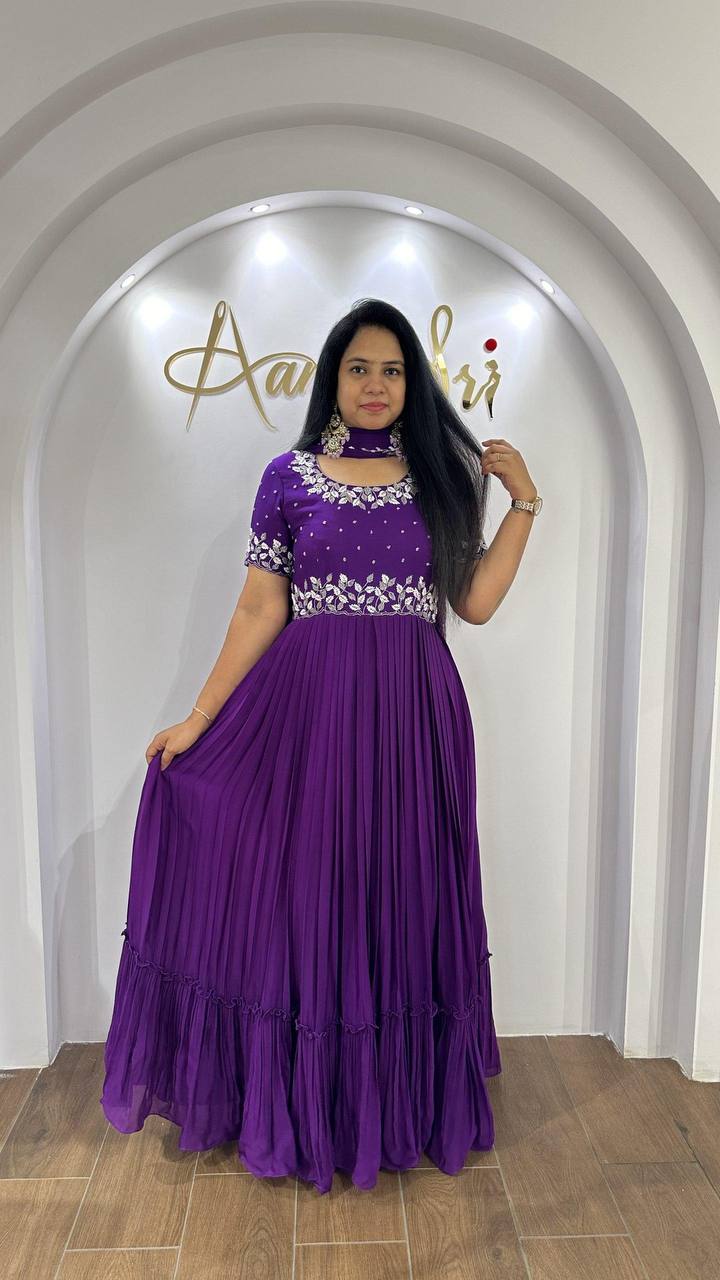 1023 LIKHA PURPLE SUIT
