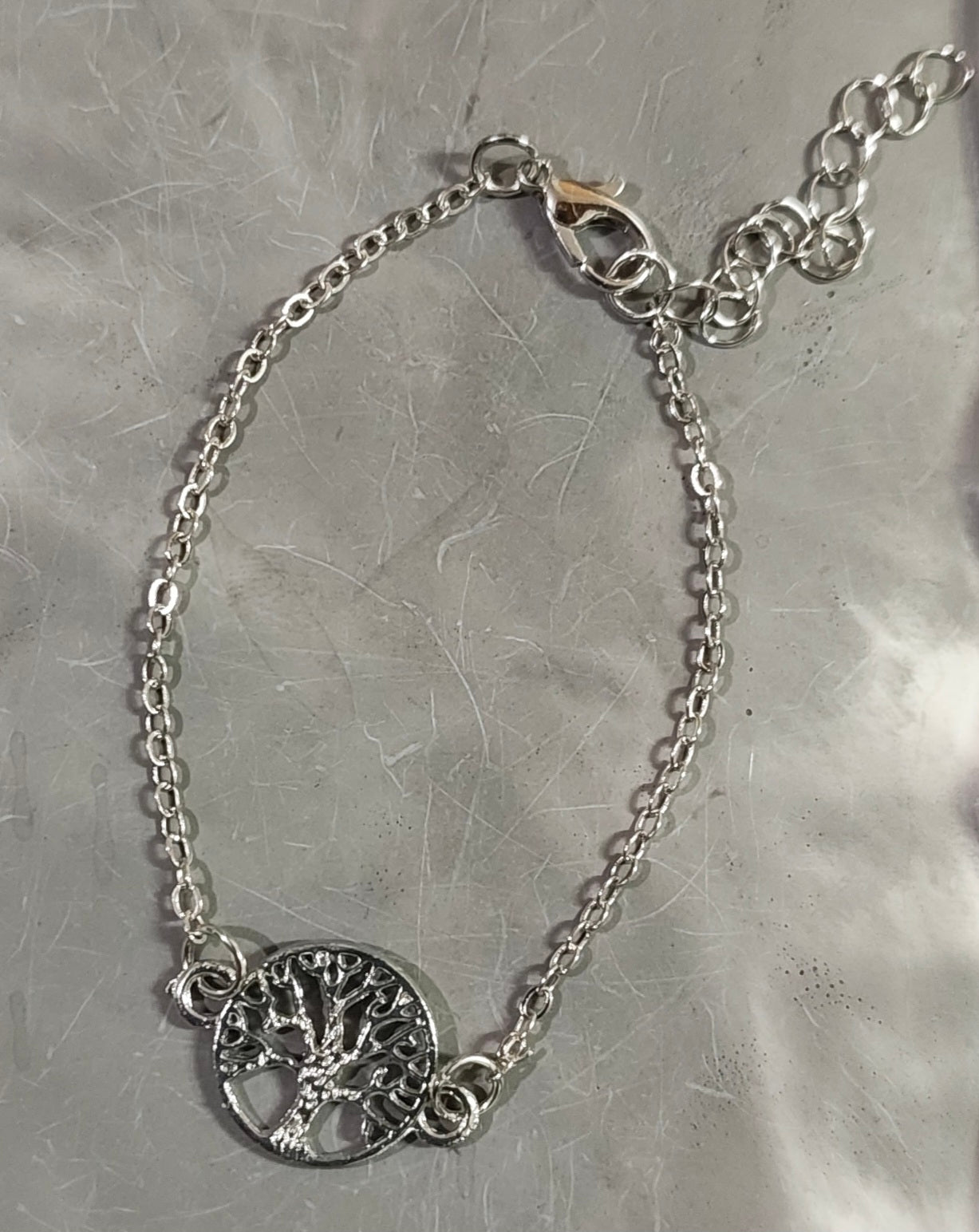 Silver Tree Of Life Bracelet