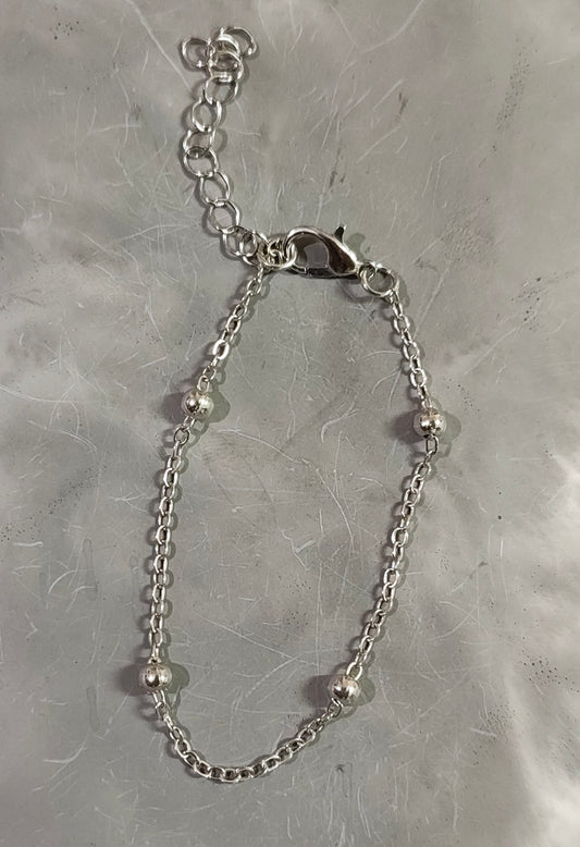 Silver Balls Bracelet