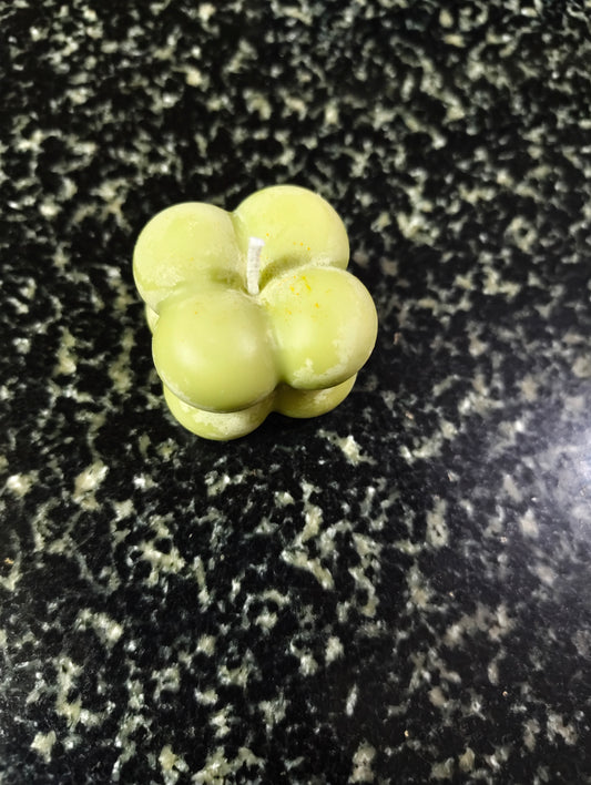 Winter Pines Bubble Candle