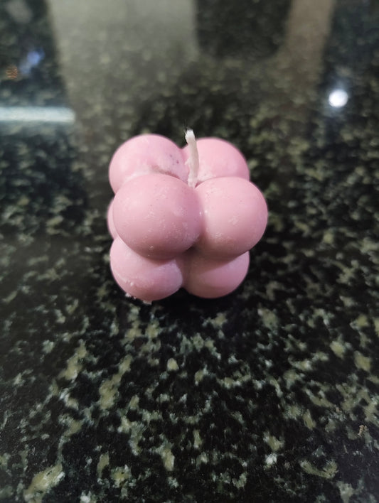 Winter Woods Bubble Candle