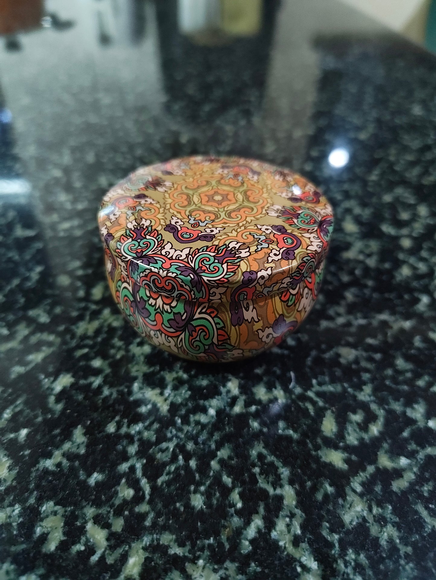 Peppermint Mocha Mandala Tin Candle