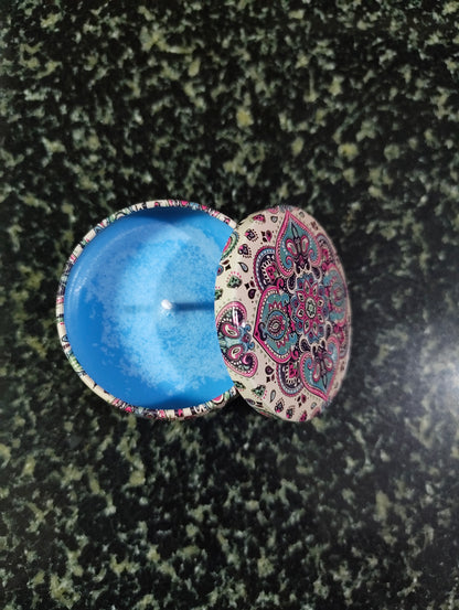 Yuletide Bakery Mandala Tin Candle