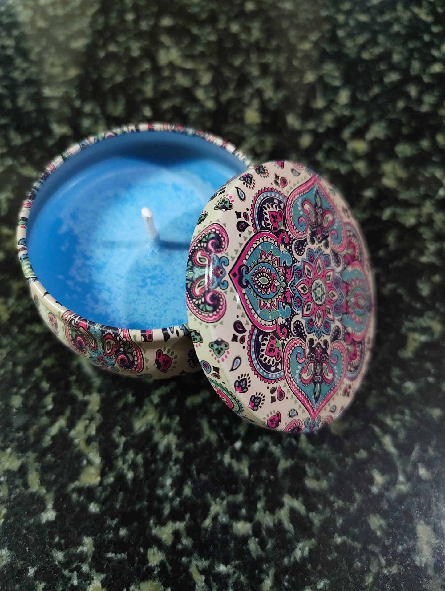 Yuletide Bakery Mandala Tin Candle