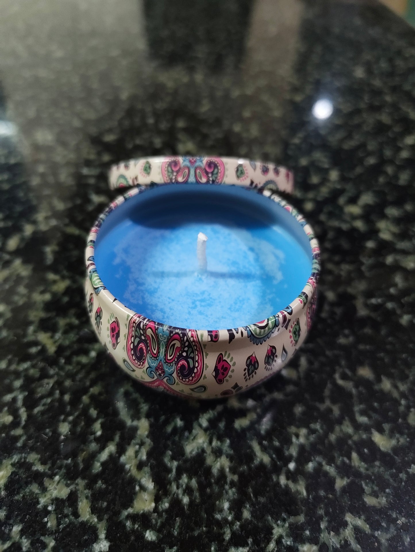Yuletide Bakery Mandala Tin Candle
