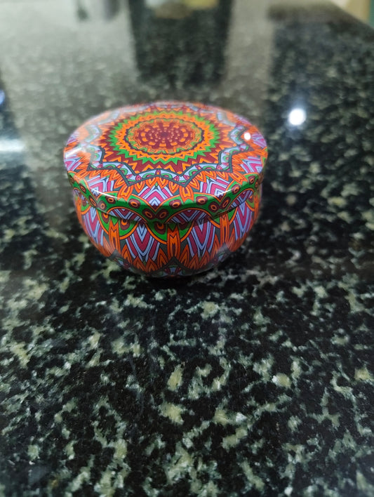 Cabin Ember Mandala Tin Candle