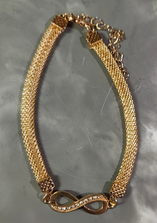 Golden Infinity Bracelet