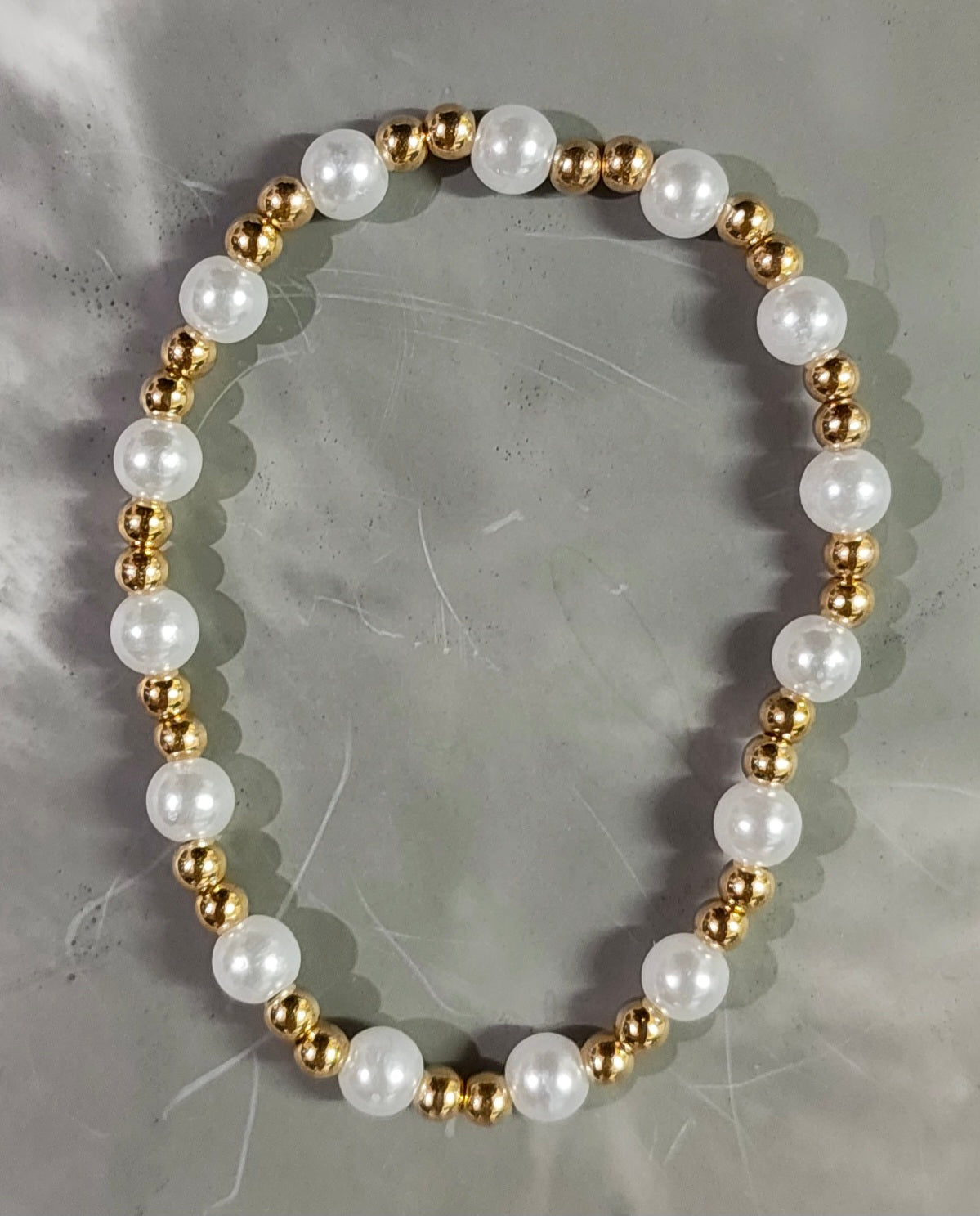 Golden Pearl Bracelet