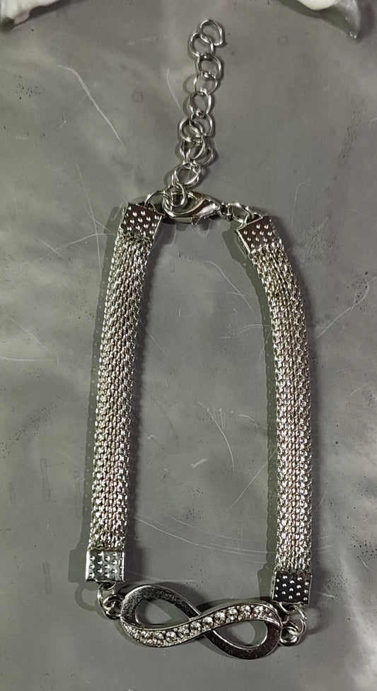 Silver Infinity Bracelet