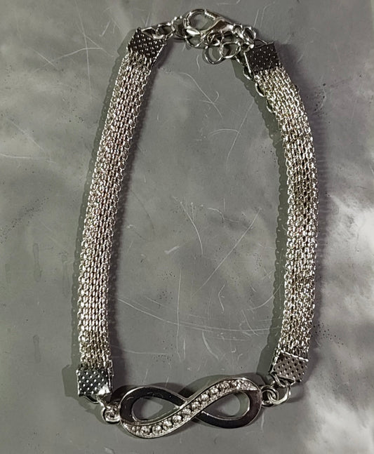 Silver Infinity Bracelet