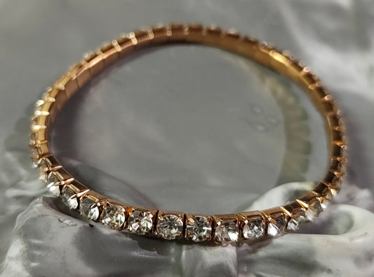 Golden Diamond Bracelet