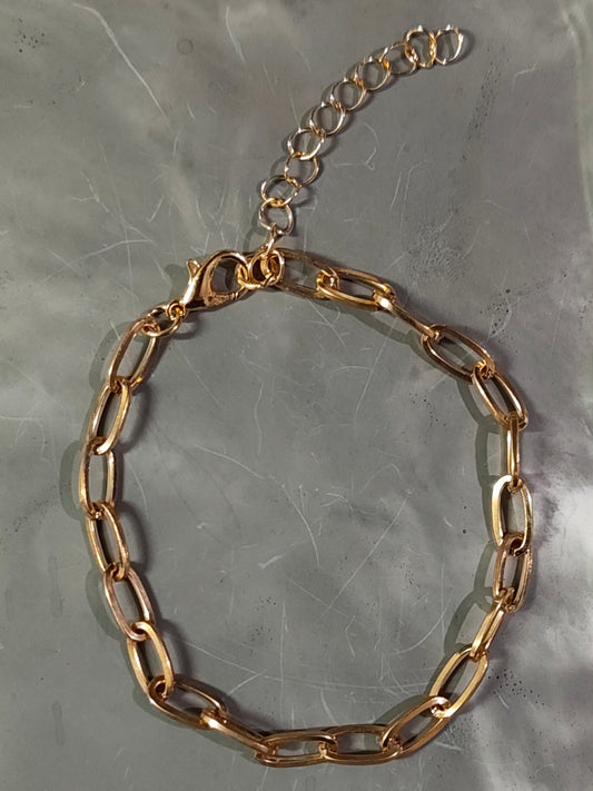 Golden Link Bracelet