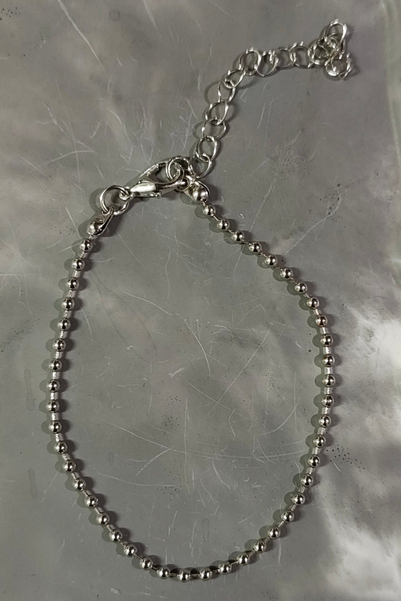 Silver Ball Bracelet