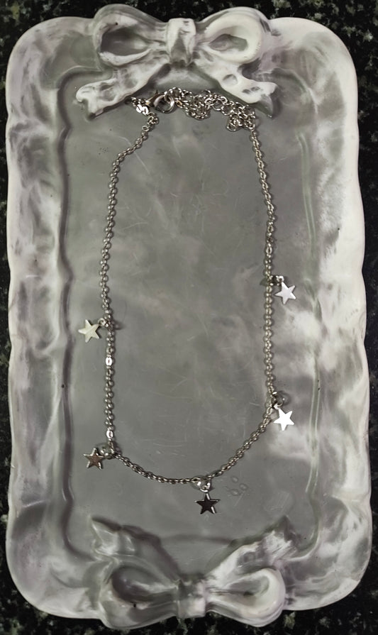 Silver Star Necklace