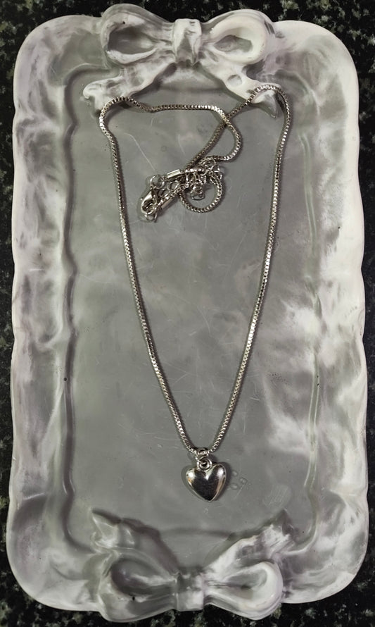 Silver Heart Necklace