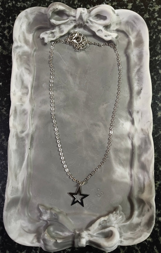 Silver Star Necklace