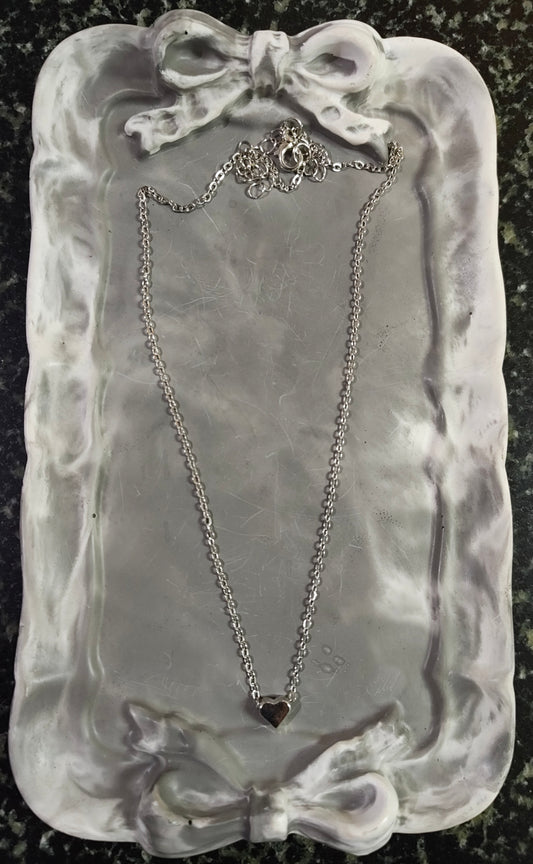 Silver Heart Necklace