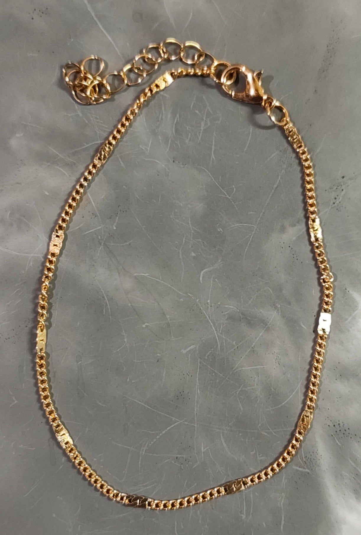 Golden Chain Anklet