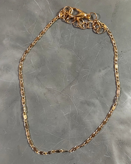 Golden Chain Anklet