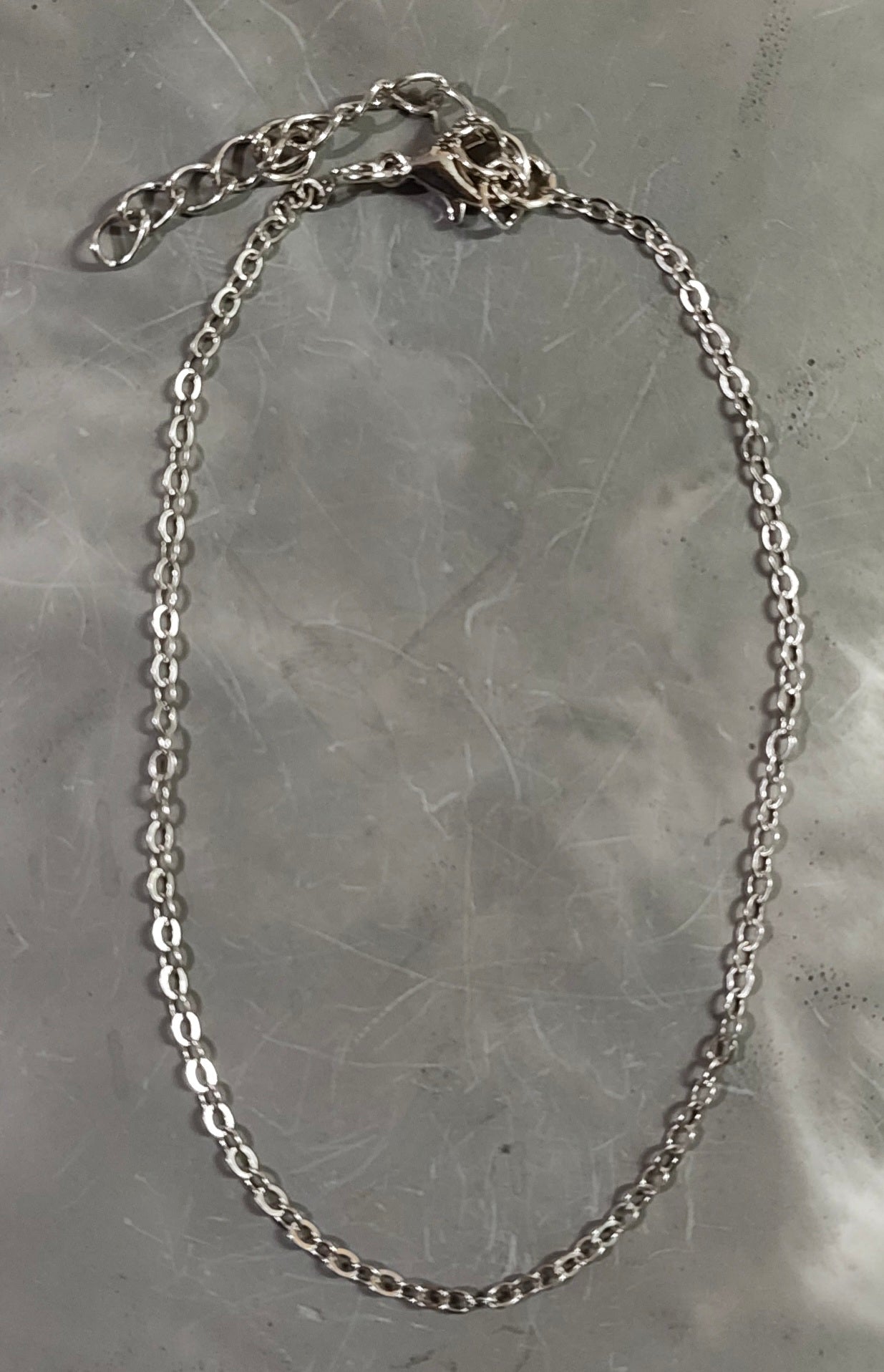 Silver Chain Anklet