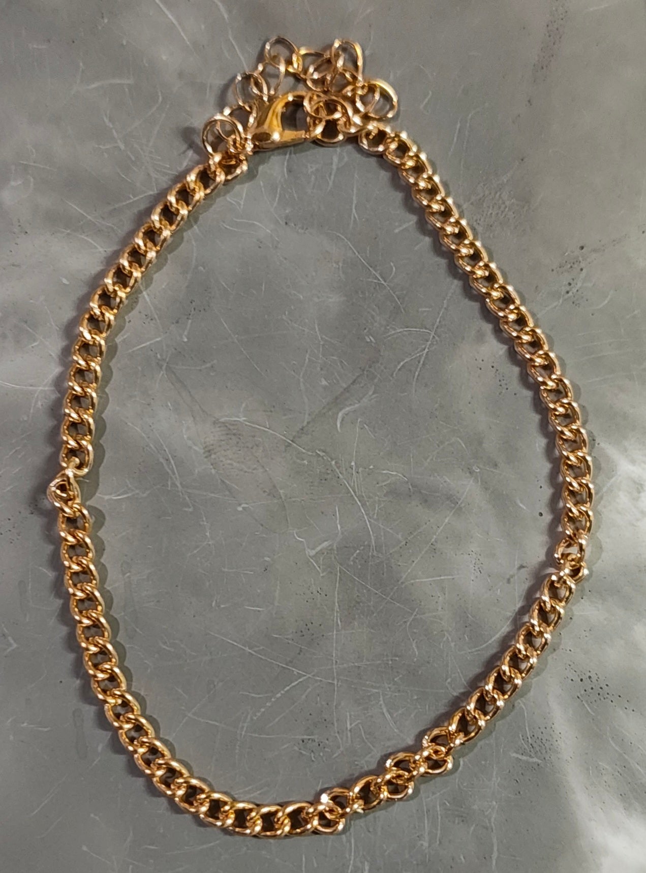 Golden Chain Anklet