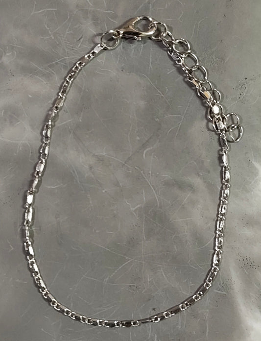Silver Chain Anklet