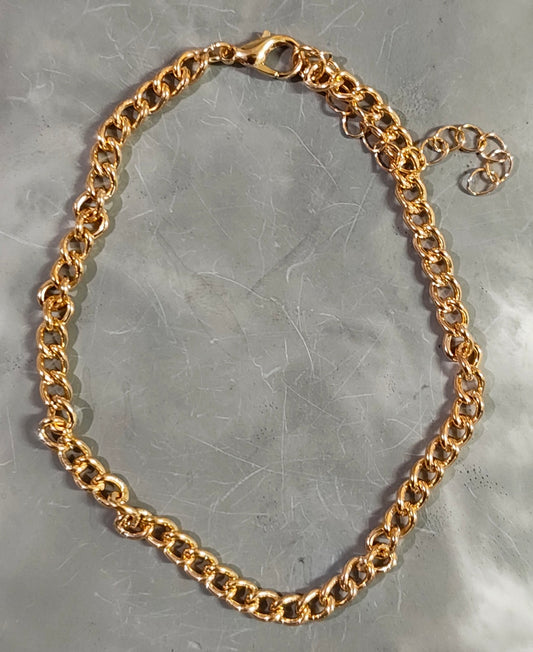 Golden Chain Anklet