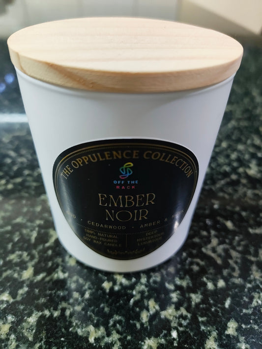Ember Noir Jar Candle