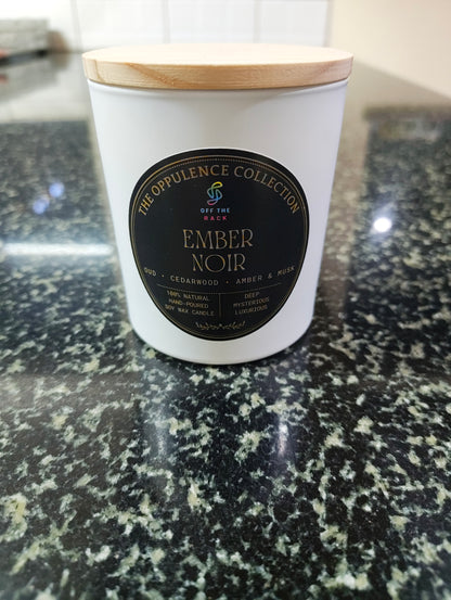 Ember Noir Jar Candle