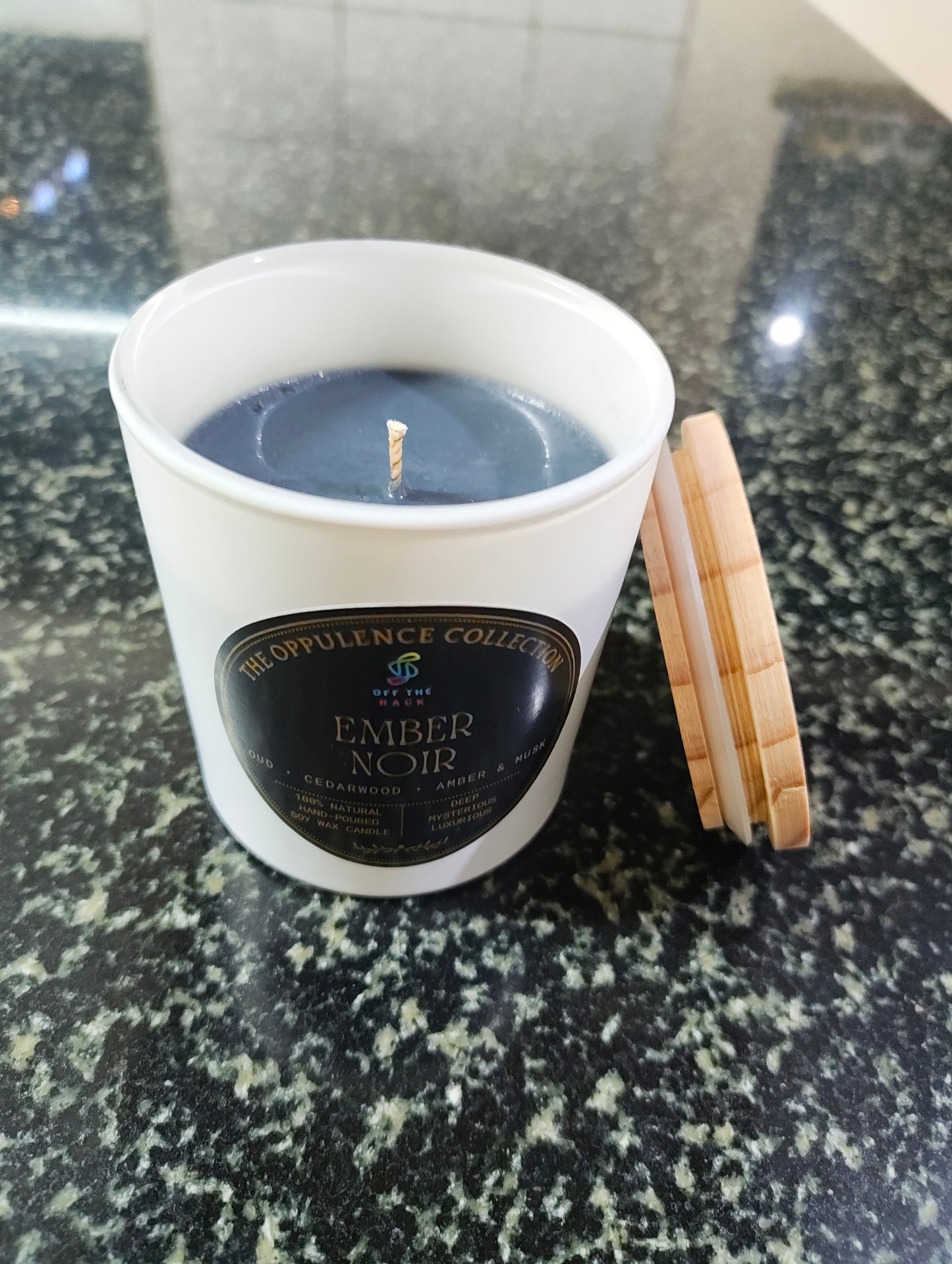Ember Noir Jar Candle