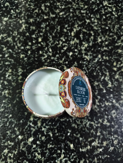 Daydream Bloom Mandala Tin Candle