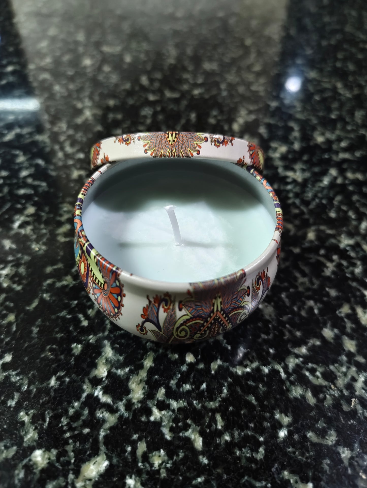 Daydream Bloom Mandala Tin Candle