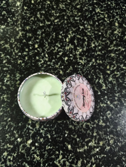 Morning Love Mandala Tin Candle