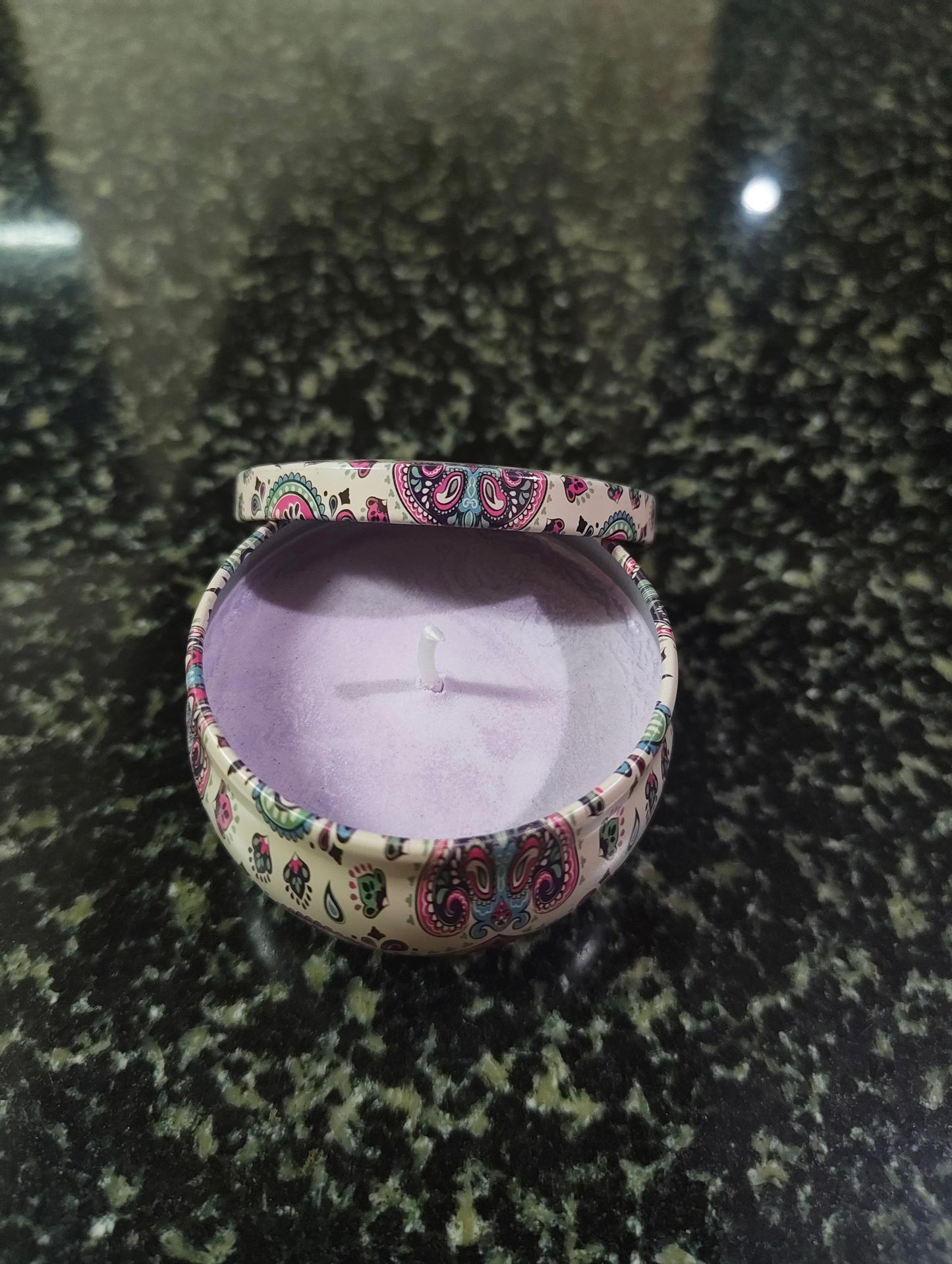 Eternal Love Mandala Tin Candle