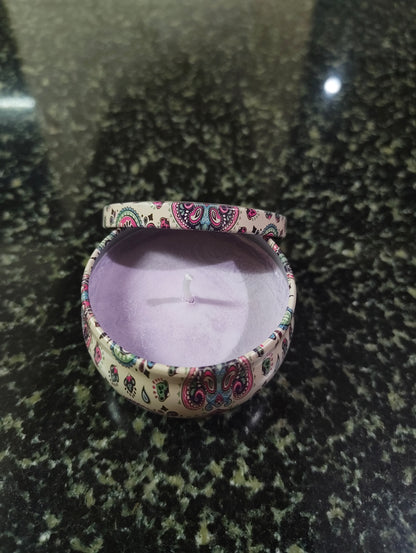 Eternal Love Mandala Tin Candle