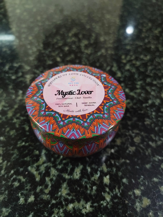 Mystic Lover Mandala Tin Candle