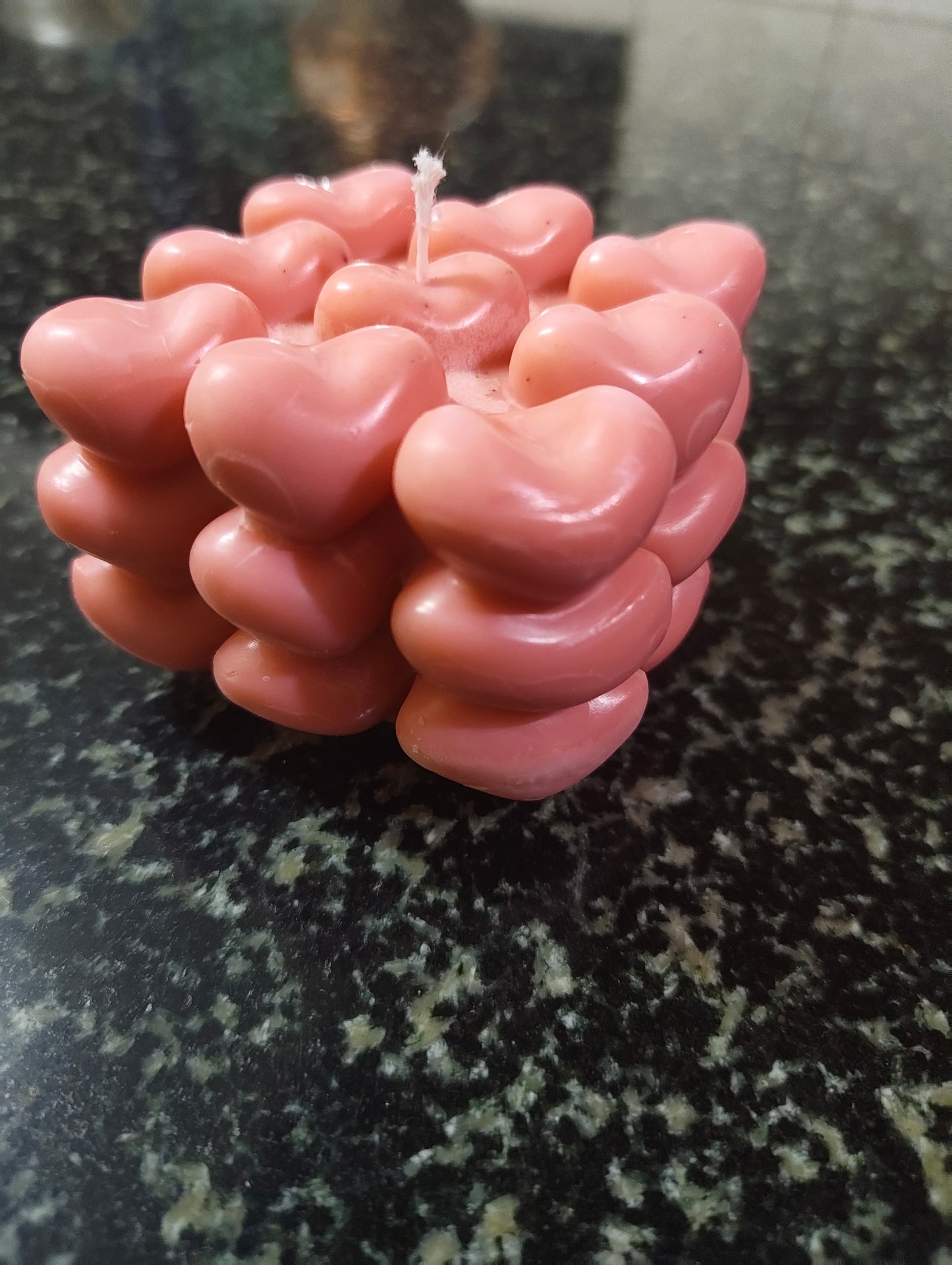 Mystic Lover Heart Cube Candle